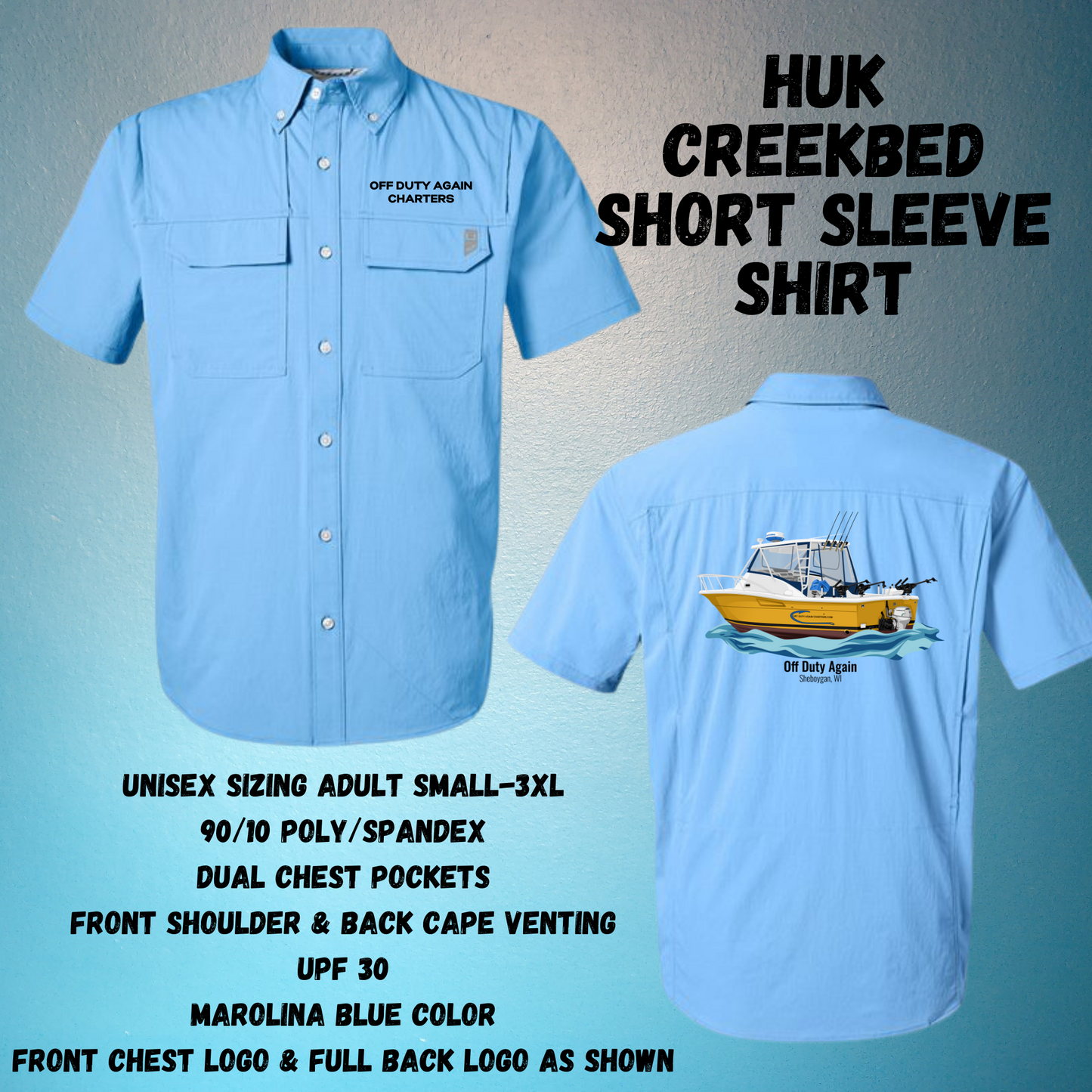 Huk Creekbed Short Sleeve Button Down Shirt