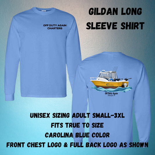 Gildan Long Sleeve Shirt Adult Unisex Sizing