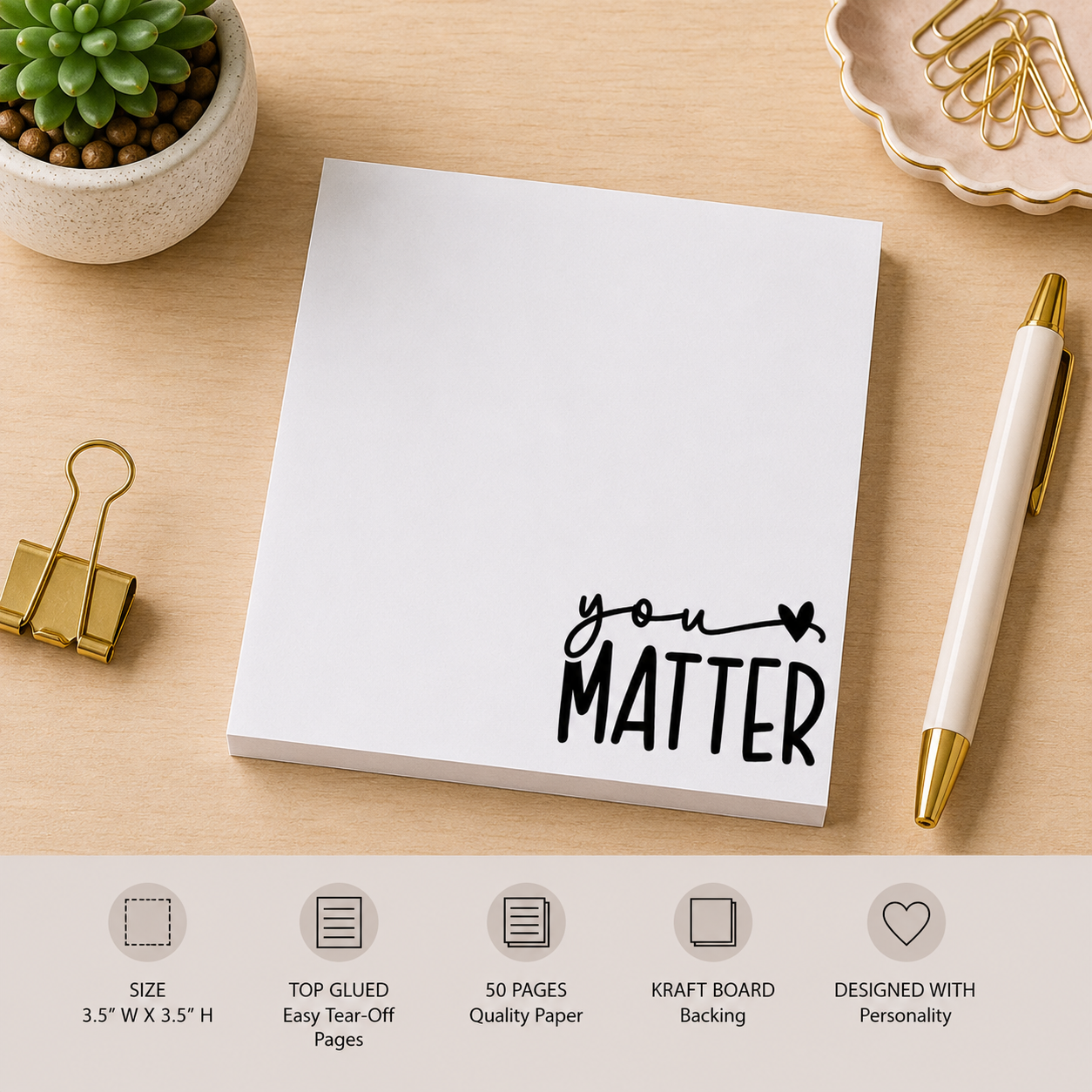 You Matter Mini Notepad