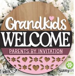 Grandkids Welcome Parents By Invitation