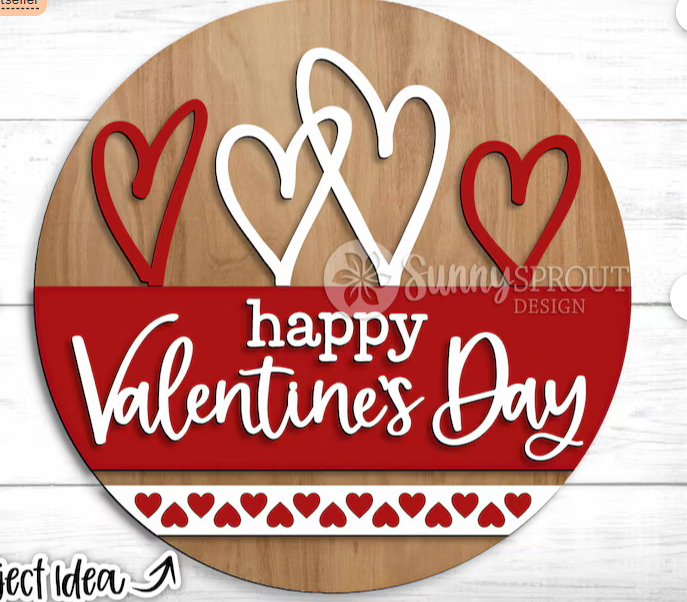 Happy Valentine's Hearts