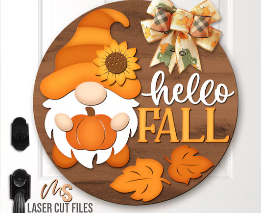 Hello Fall Gnome