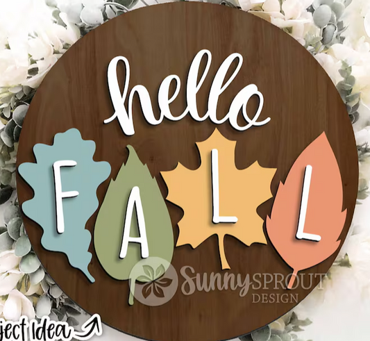 Hello Fall Leaves