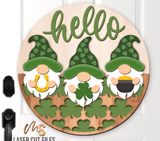 Hello Gnome Clovers