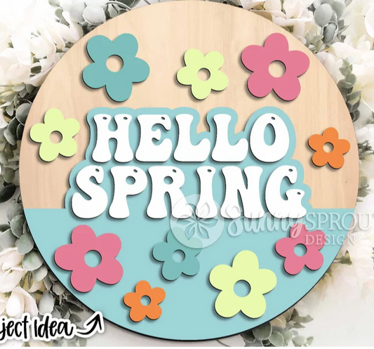 Hello Spring Retro