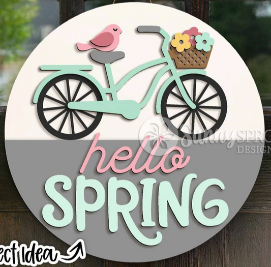 Hello Spring Bicycle