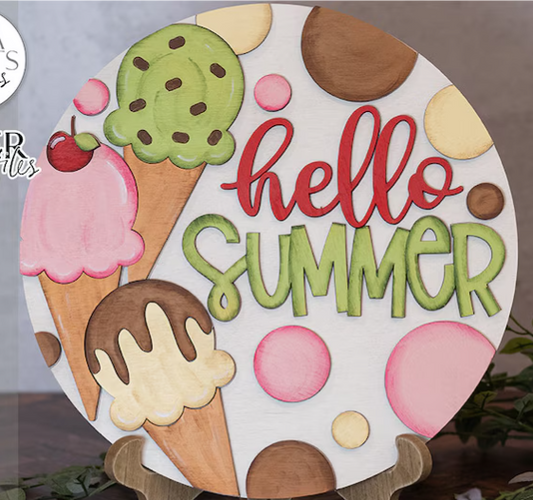 Hello Summer Ice Cream
