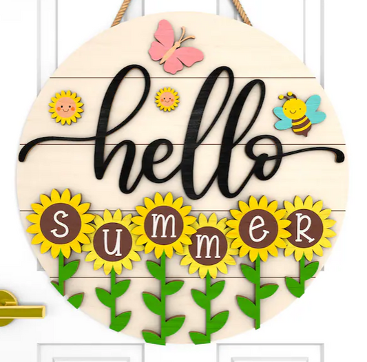 Hello Summer Sunflowers