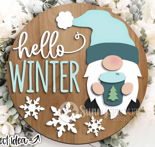 Hello Winter Gnome