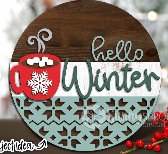 Hello Winter Hot Cocoa