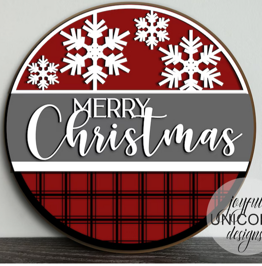Merry Christmas Plaid