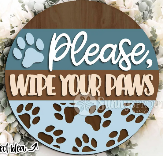 Please Wipe Your Paws