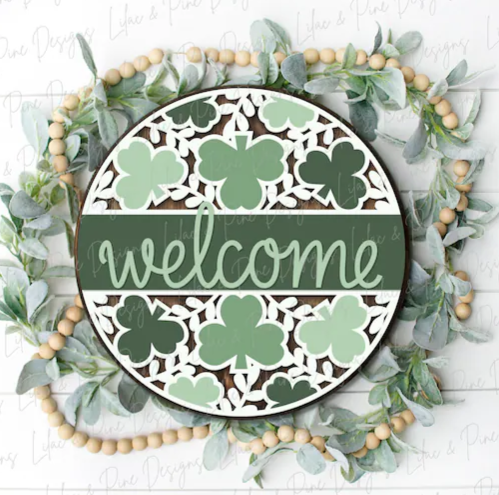 Welcome Clover Vines
