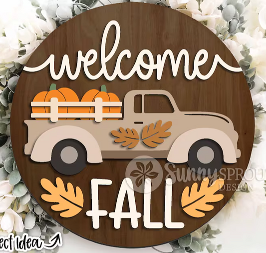 Welcome Fall Truck