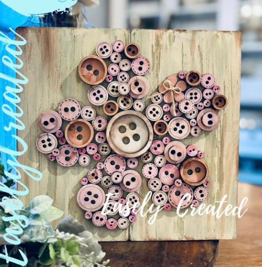 Wooden Button Sign Workshop (February 15, 2026 11:30am @ Empty Nest Winery, Milladore, WI)