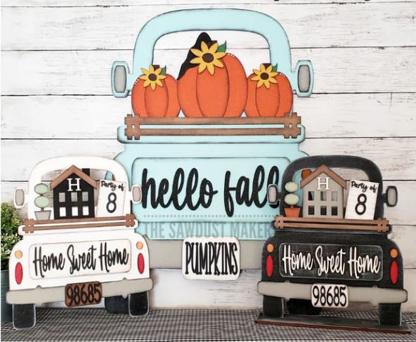 Interchangeable Seasonal Truck Signs – Wisco Rustic Roots