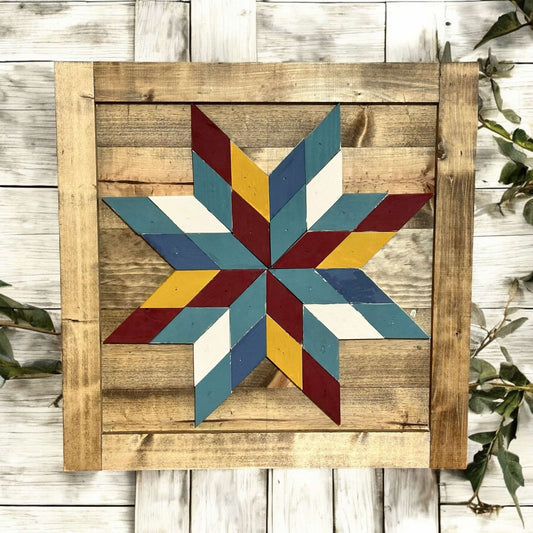 Wooden Barn Quilt Workshop (12/1/24 @ 12:00pm Sunset Point Winery)