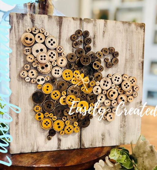 Wooden Button Sign Workshop (February 15, 2026 11:30am  @ Empty Nest Winery, Milladore, WI)