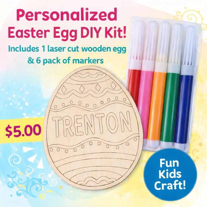 Personalized Easter Egg DIY Kit