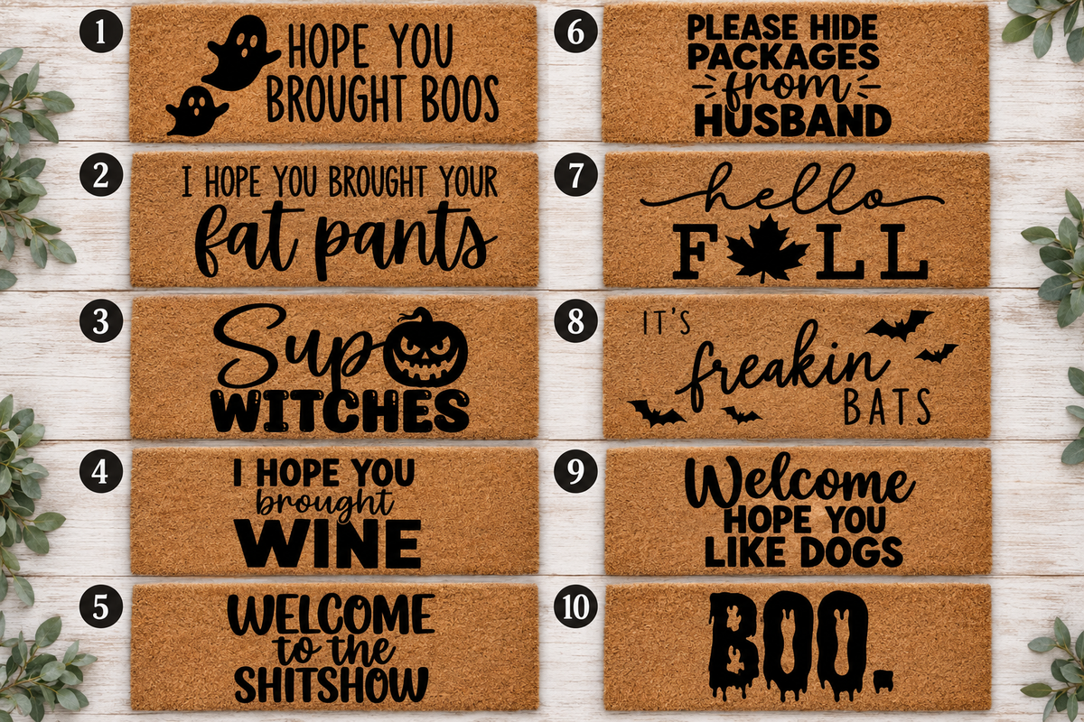 Fall Doormat Workshop (Bullheads Bar & Grill, Saturday October 17th 3-5pm)